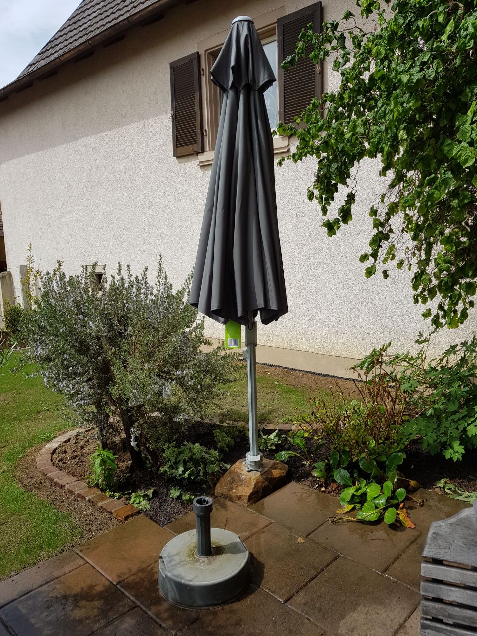 Schirmfundament
