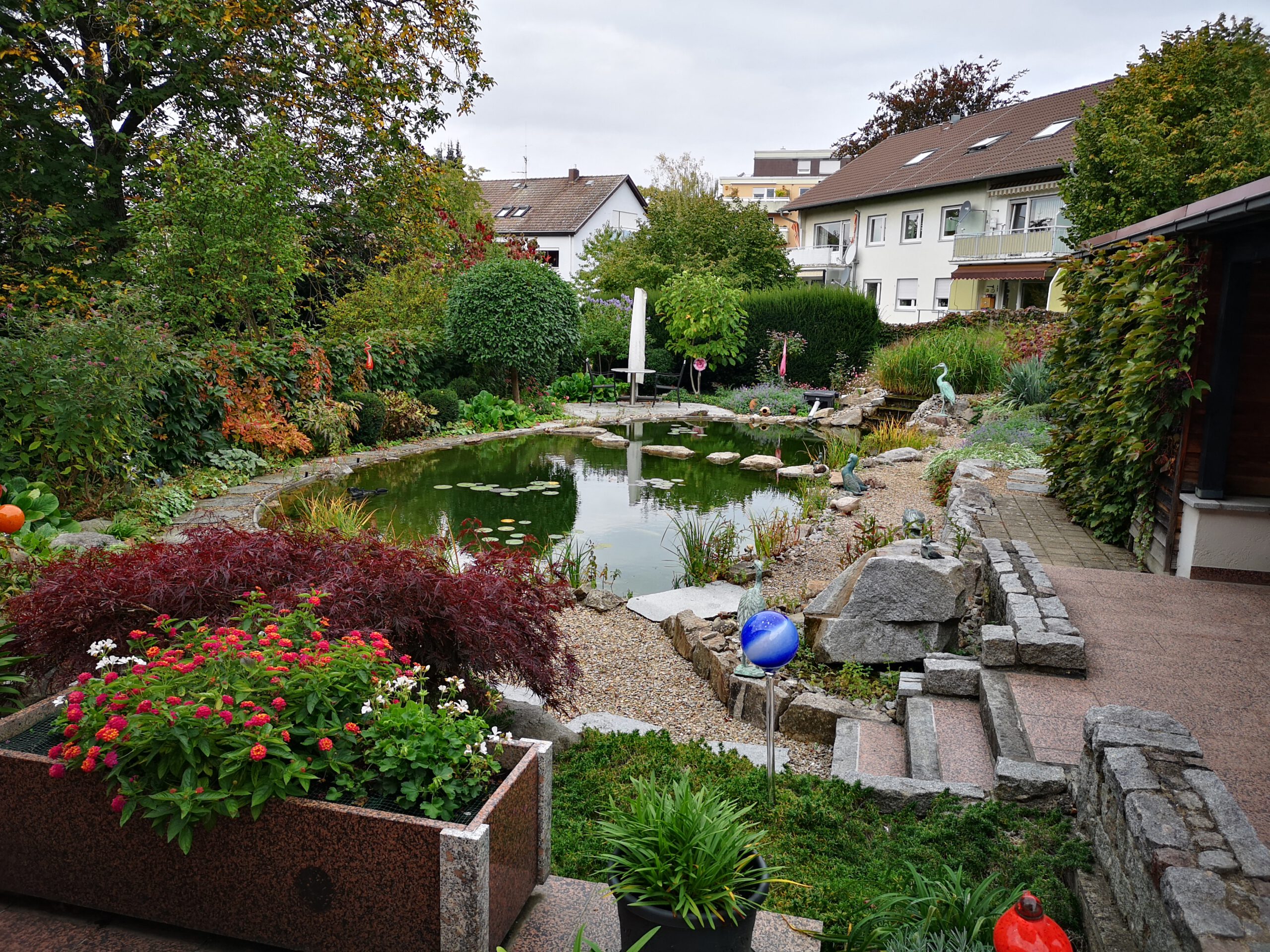 Wasser im Garten