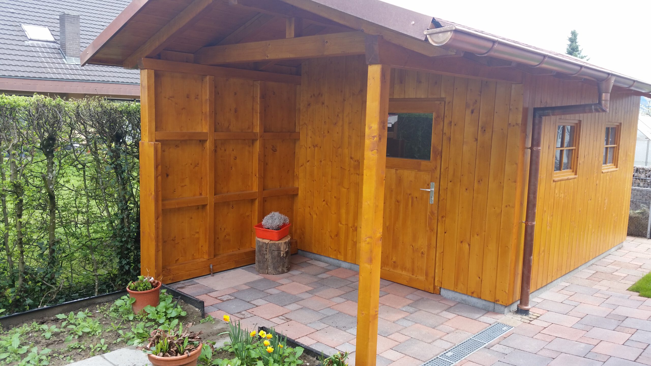 Carport aus Holz